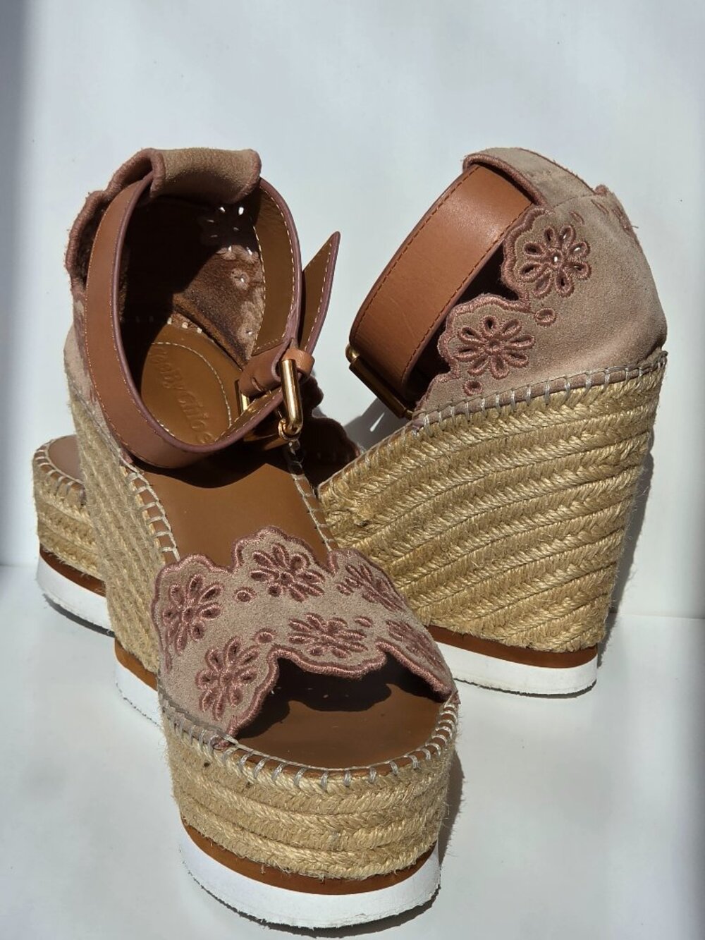 See by Chloé Glyn Wedge Espadrilles - Picture 7 of 14